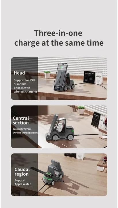 5-In-1 Cruiser Smart Wireless Charger 15W