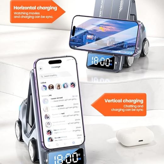 5-In-1 Cruiser Smart Wireless Charger 15W