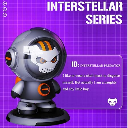 Interstellar Series Car Freshener | Solid Perfume Fragrance For Car & Desk (Predator)