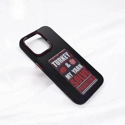 Neon Decors Glass Magic Display iPhone Case (For All iPhone ) Black