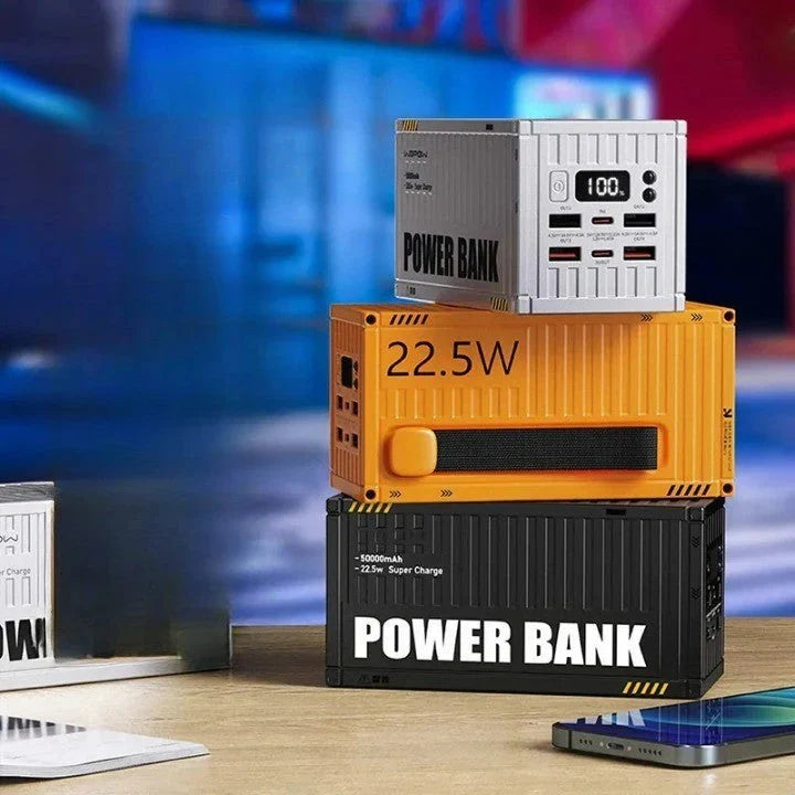 50000MaH Container Power bank | 22.5W fast charging | Large Capacity PowerBank