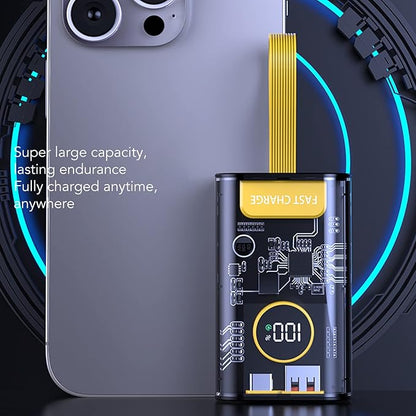 Vbestlife USB Output Power Bank 22.5W PD Fast Charging Power Bank Portable External 20000mAh Battery Phone Charger for Industrial Camping Shell